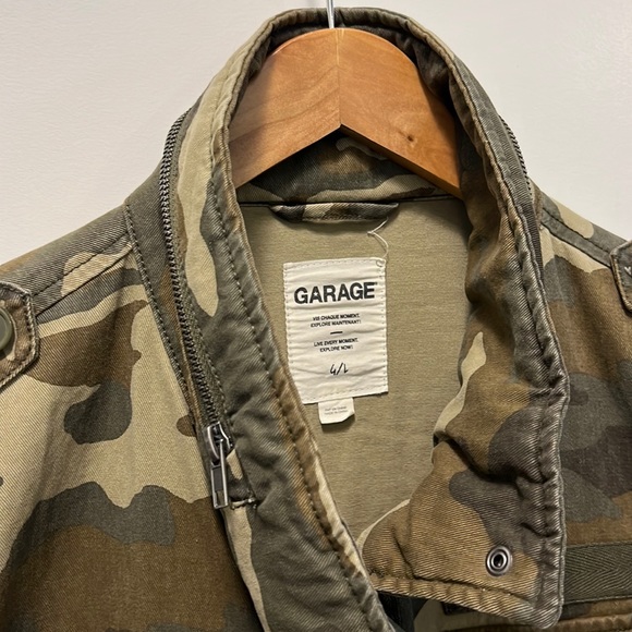 Cool, casual, camouflage, 100% cotton spring summer jacket - Picture 3 of 5